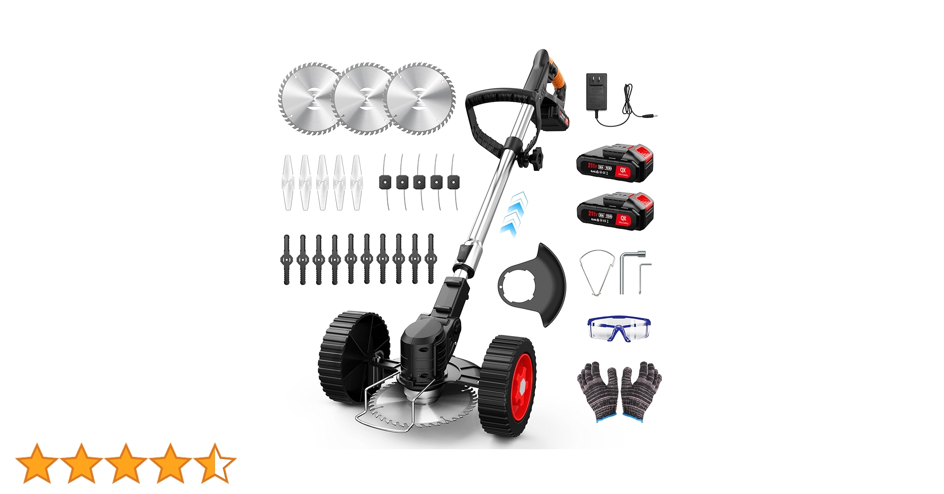 Amazon.co.jp: 草刈り機 充電式 高性能 21V 4000mAhのバッテリー